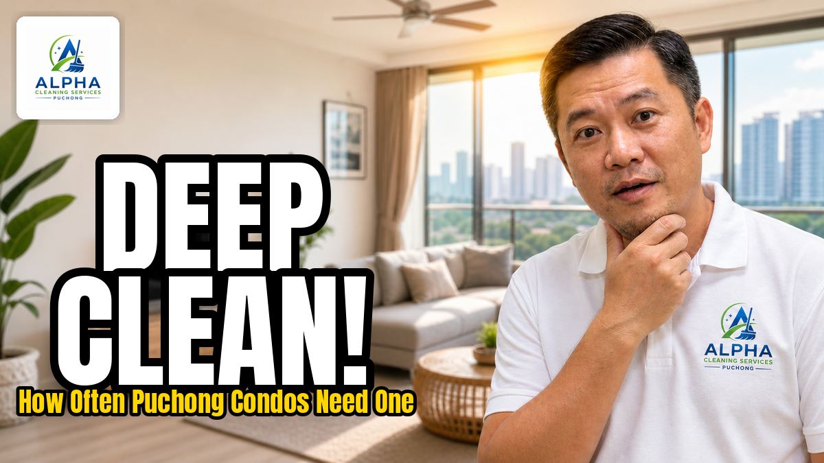 How often a Puchong condo really needs a deep-clean
