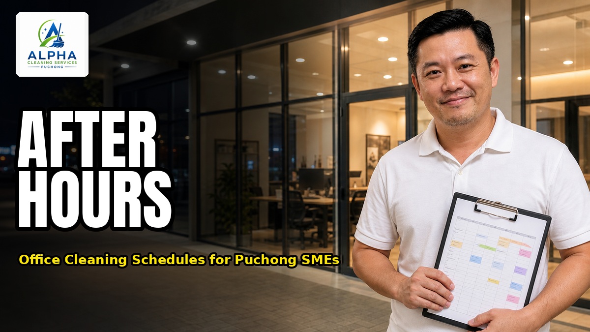 Office Cleaning for Puchong SMEs: After-Hours vs Daytime Schedules